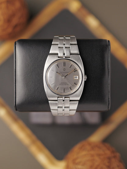 Omega Constellation Jumbo TV Cushion Integrated Bracelet Ref. 168.046/368.846 (circa 1969)