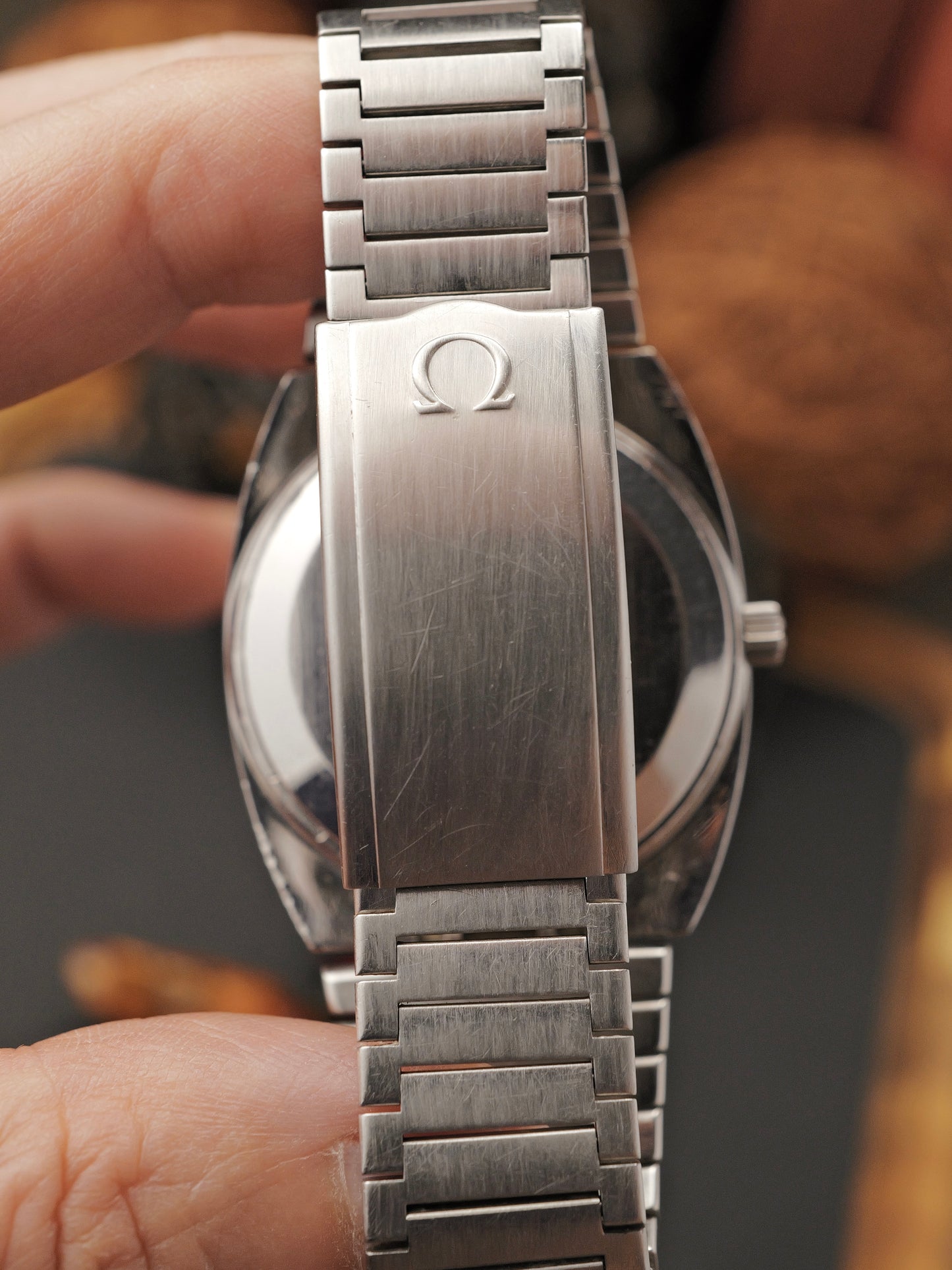 Omega Seamaster Automatic Day Date “Cushion TV Case” Ref. 366.0848/166.0216.2 (circa 1982)