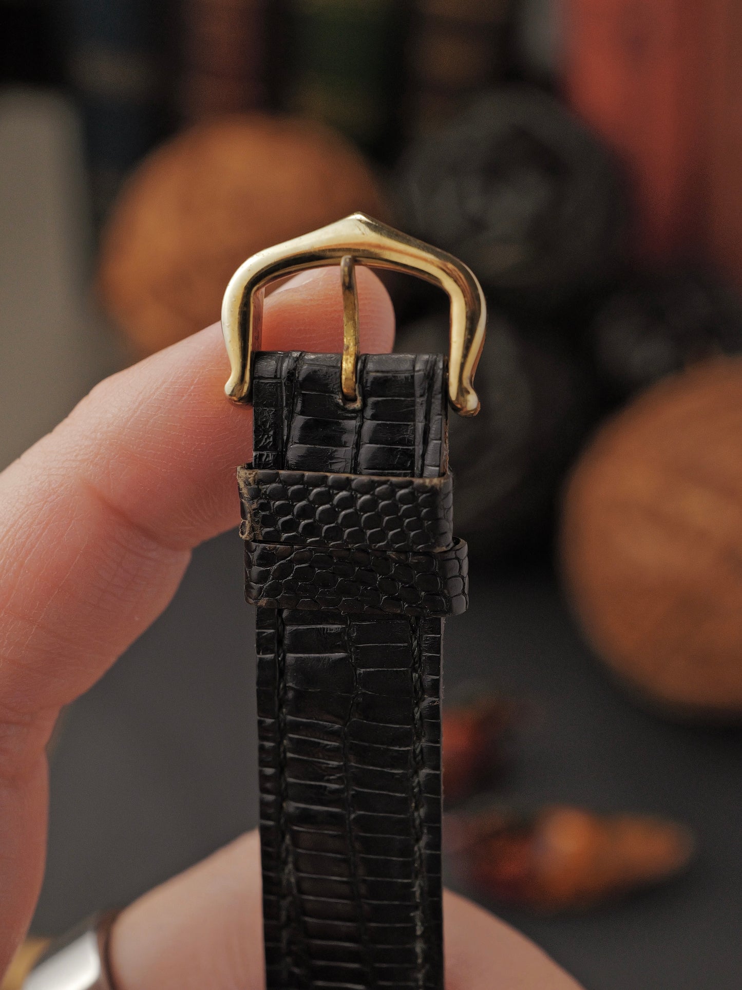 Cartier Must de Cartier Tank Vermeil “Slate Art Deco Dial” LM Ref. 590005 (circa 1990s)