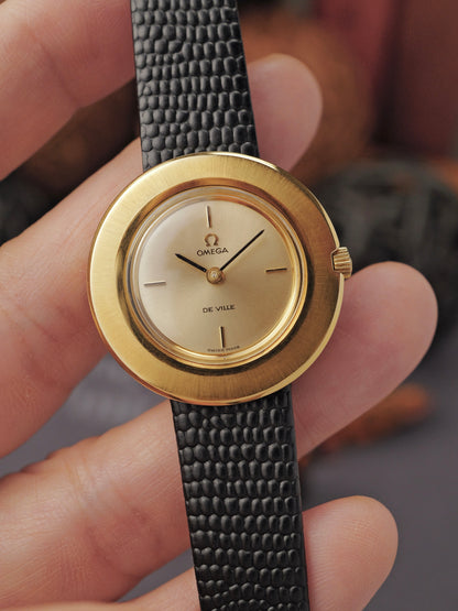 Omega De Ville “Disco Volante” Gold Ref. 515.0014 (circa 1970s)