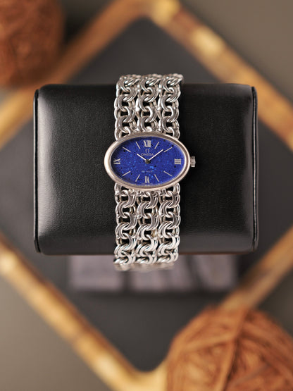 Omega De Ville Jeux D’Argent “Grima” Sterling Silver Watch & Bracelet Ref. RS711.1903 (circa 1972)