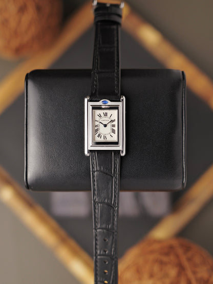 Cartier Tank Basculante SM FULL SET Box & Papers Ref. 2386 (circa 1999)