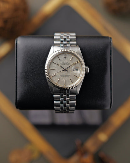 Rolex Datejust 36mm Linen Dial Ref. 16014 (Circa 1979)