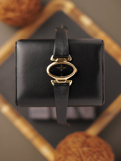Universal Genève “Gold Horizontal Oval” Convertible Lugs Ref. 511626 (Circa 1960s)