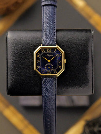 Longines “Octagon Blue Breguet” Ref. 5097 (Circa 1977)