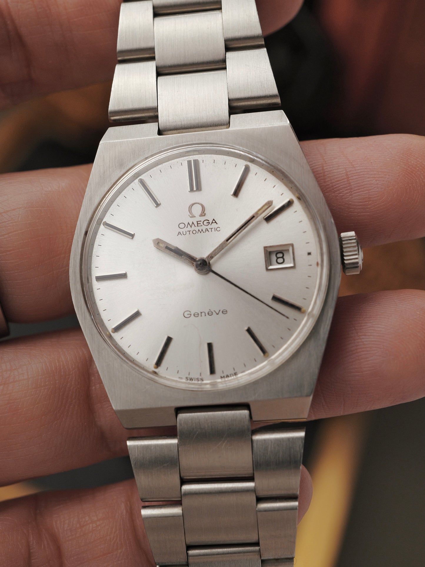 Omega Geneve “Integrated Bracelet” Ref. 166.099 (circa 1971)