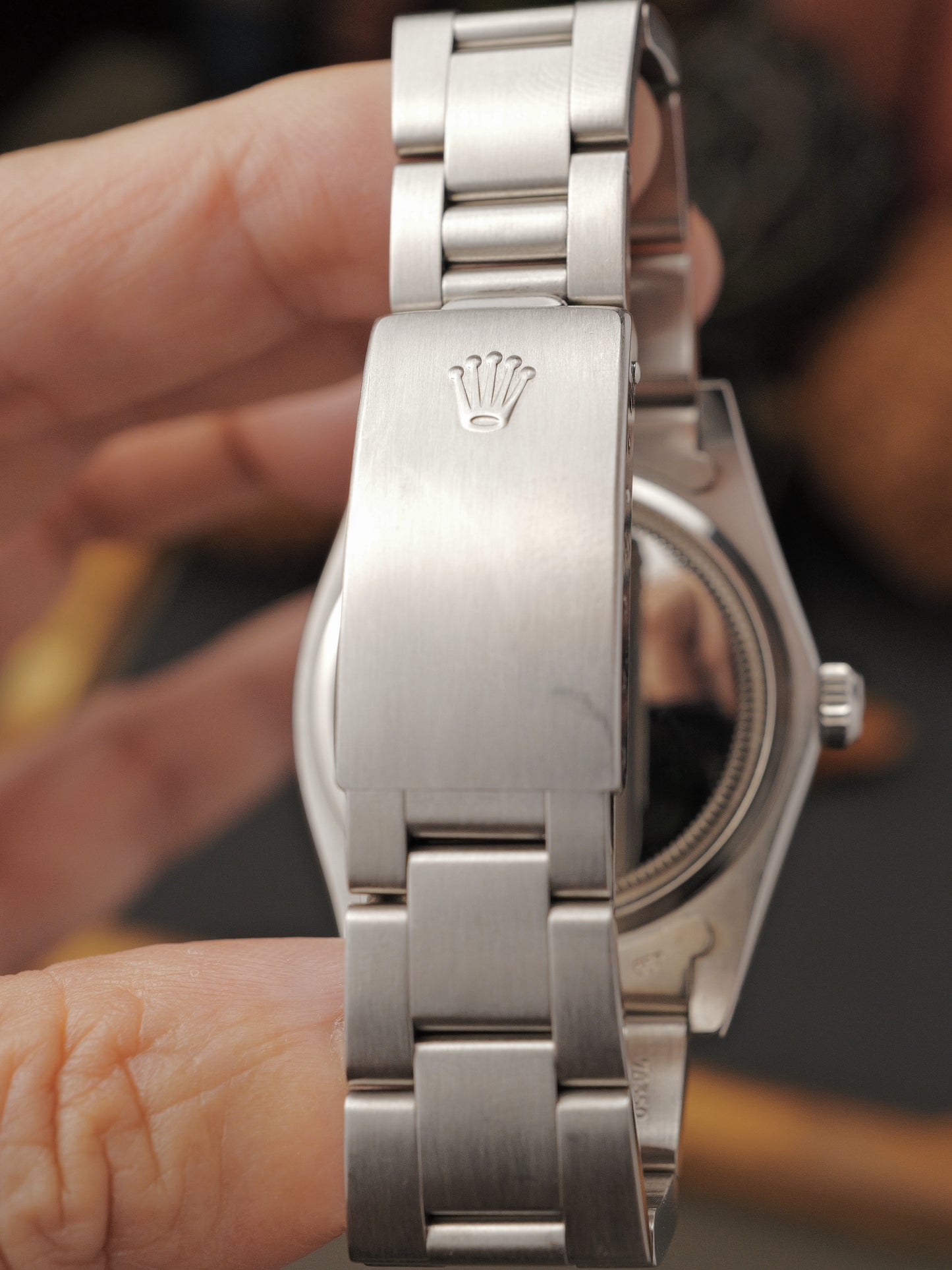 Rolex OysterDate Precision “Black Gilt” w/ Box Ref. 6694 (circa 1987)