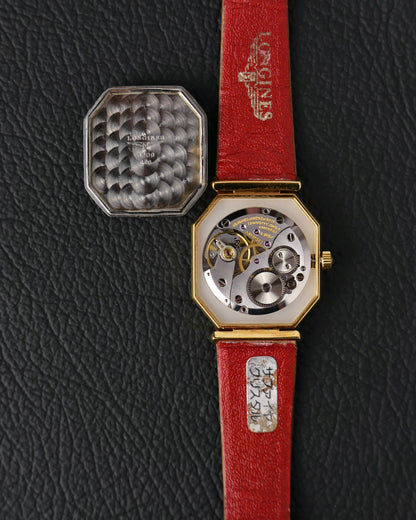 Longines “Octagon Black Roman” Ref. 3209 (circa 1980s)