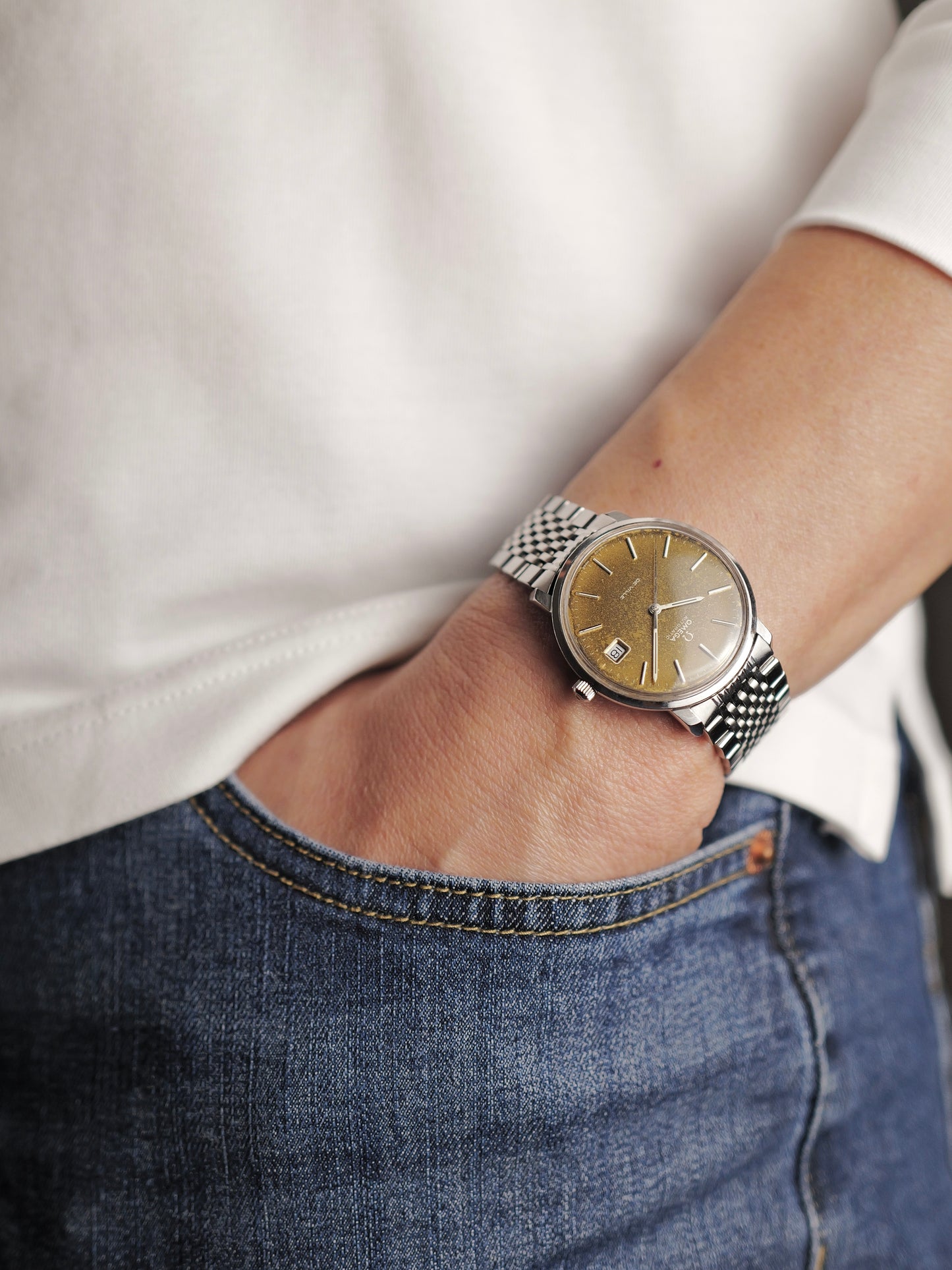 Omega De Ville Jumbo “Tropical Dial" Ref. 166.0134 (circa early 70s)