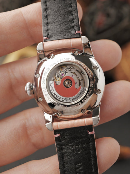 Oris Artelier Date "Silver Guilloche" Automatic with Papers Ref. 561 7548 4051 (circa 2005)