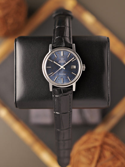 Omega Genève “Blue Patina Dial" Ref. 166.0098 (circa 1973)