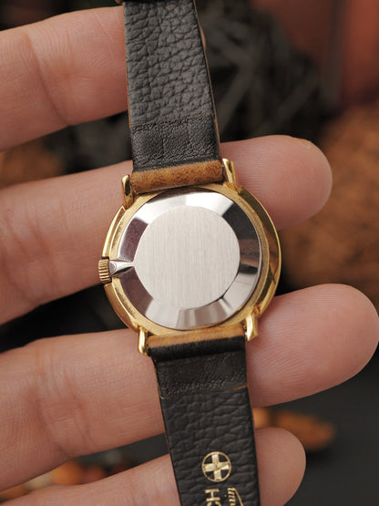 Omega De Ville Mini “Disco Volante” Gold Stepped Bezel Ref. 511.195 (circa 1968)