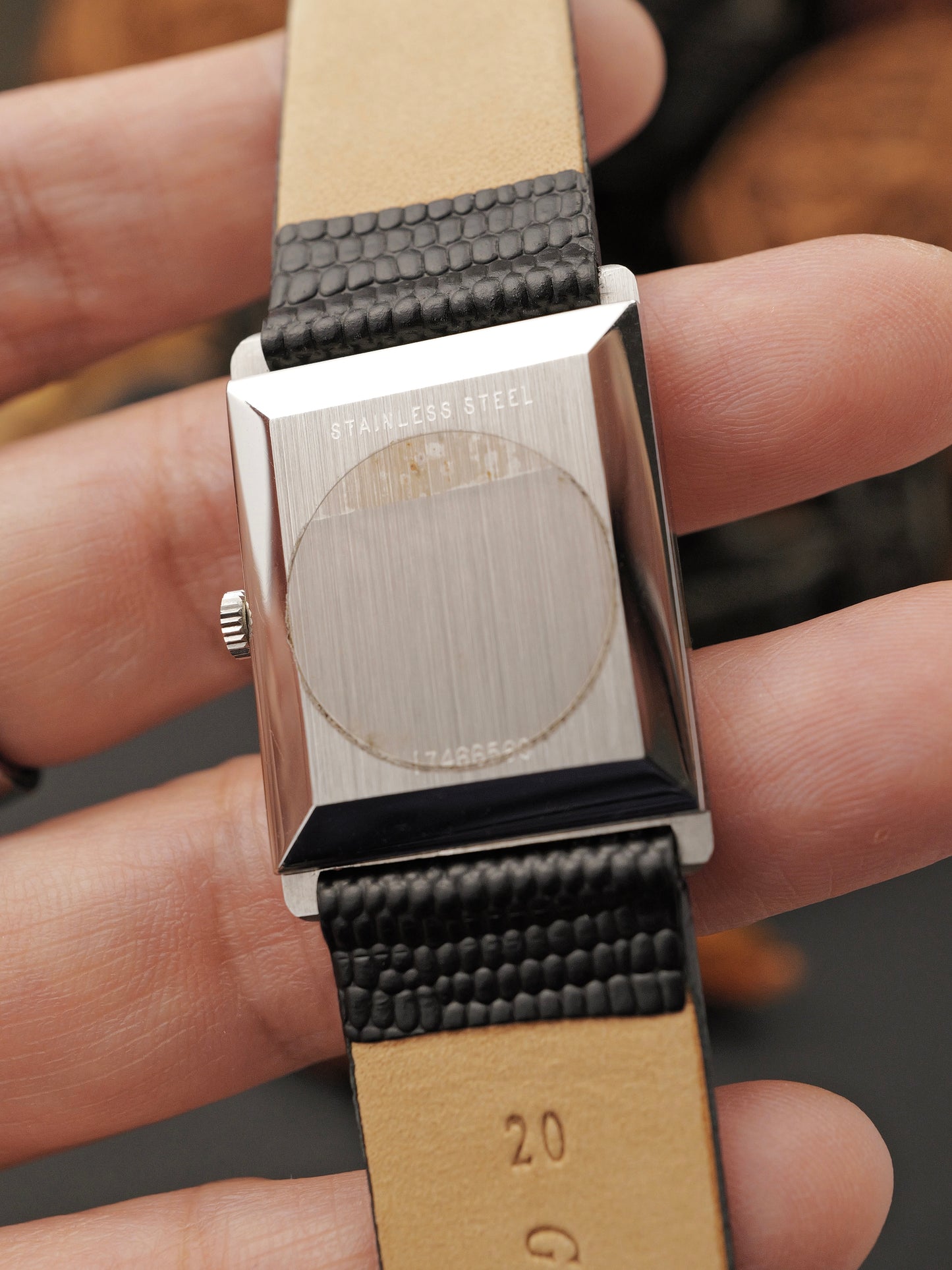 Longines "Tank" White Roman Dial Ref. 5038-1 (circa 1970s)