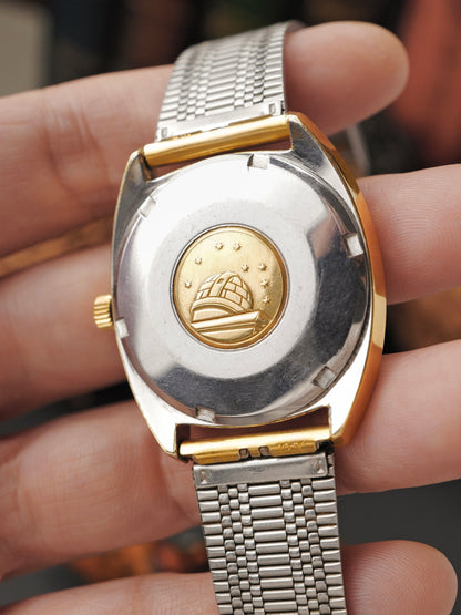 Omega Constellation C Gold-Capped Day-Date “Champagne Linen” Ref. 168.029 (circa 1969)