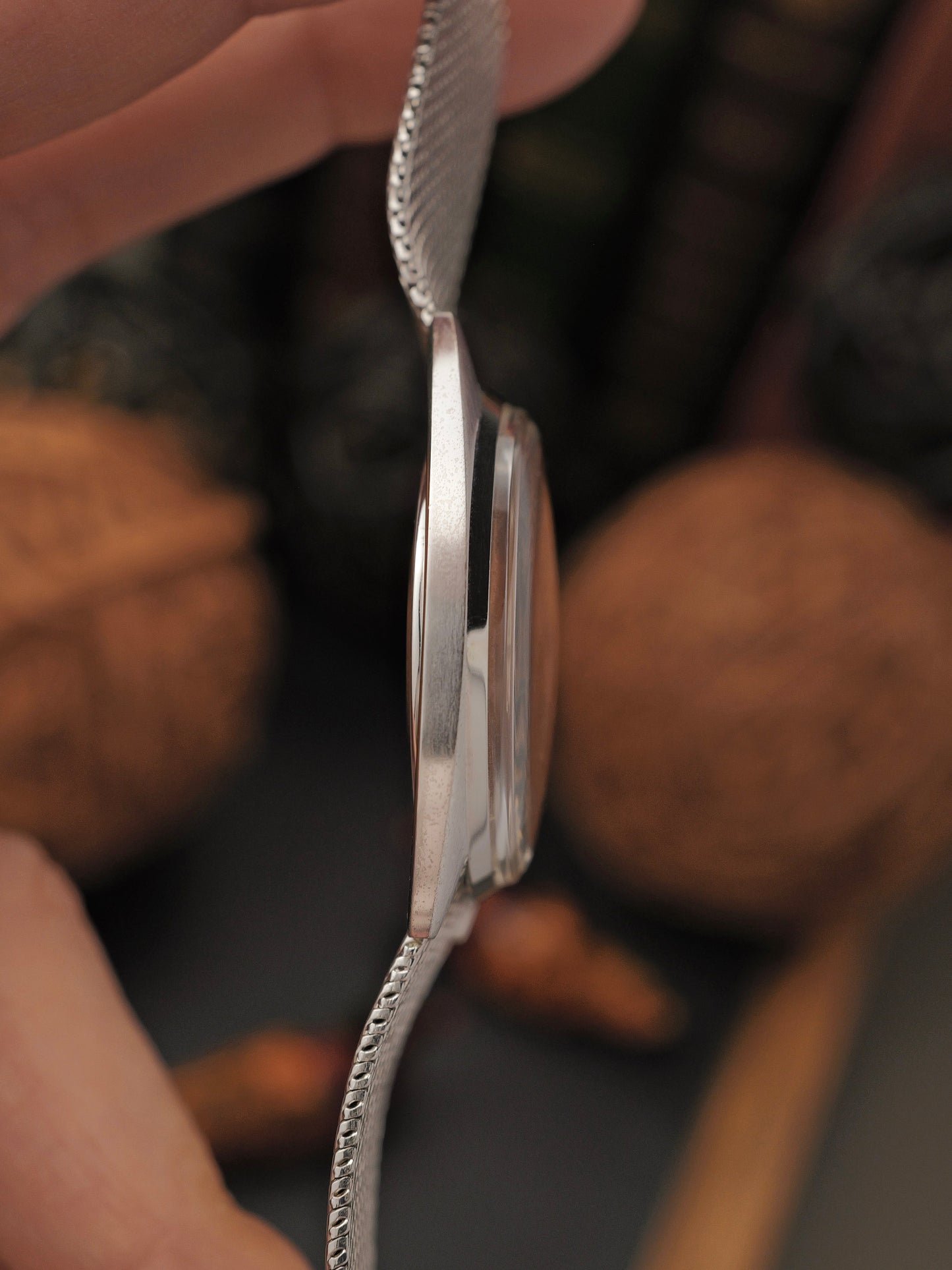IWC C-Case Integrated Bracelet Ultrathin Ref. 1419 (circa 1970s)