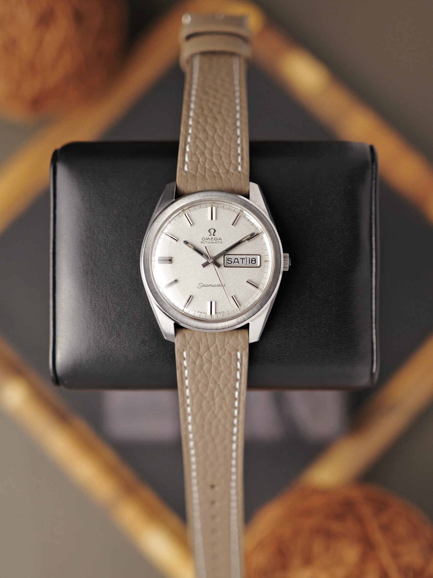 Omega Seamaster Silver Dial “Jumbo” Automatic Day-Date Ref. 166.032 (circa 1969)