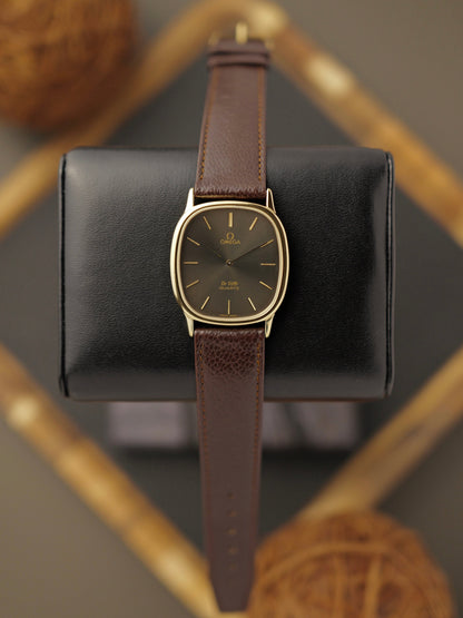 Omega De Ville “Ellipse” Anthracite Gold Ref. 191.0228 (circa 1982)