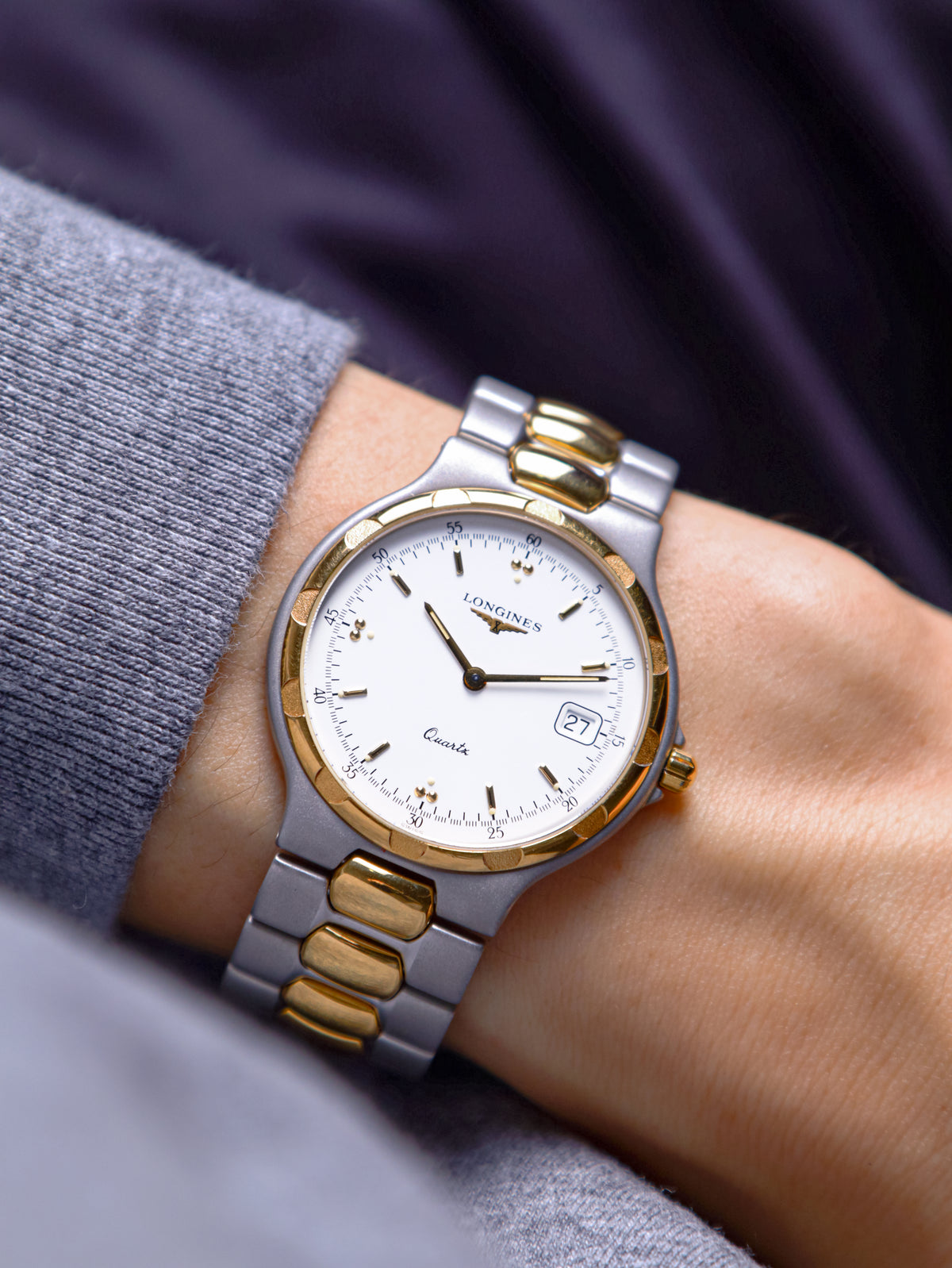 Longines Conquest Ref. L1.614.3 Two-Tone Bracelet (Circa Late 1990s)