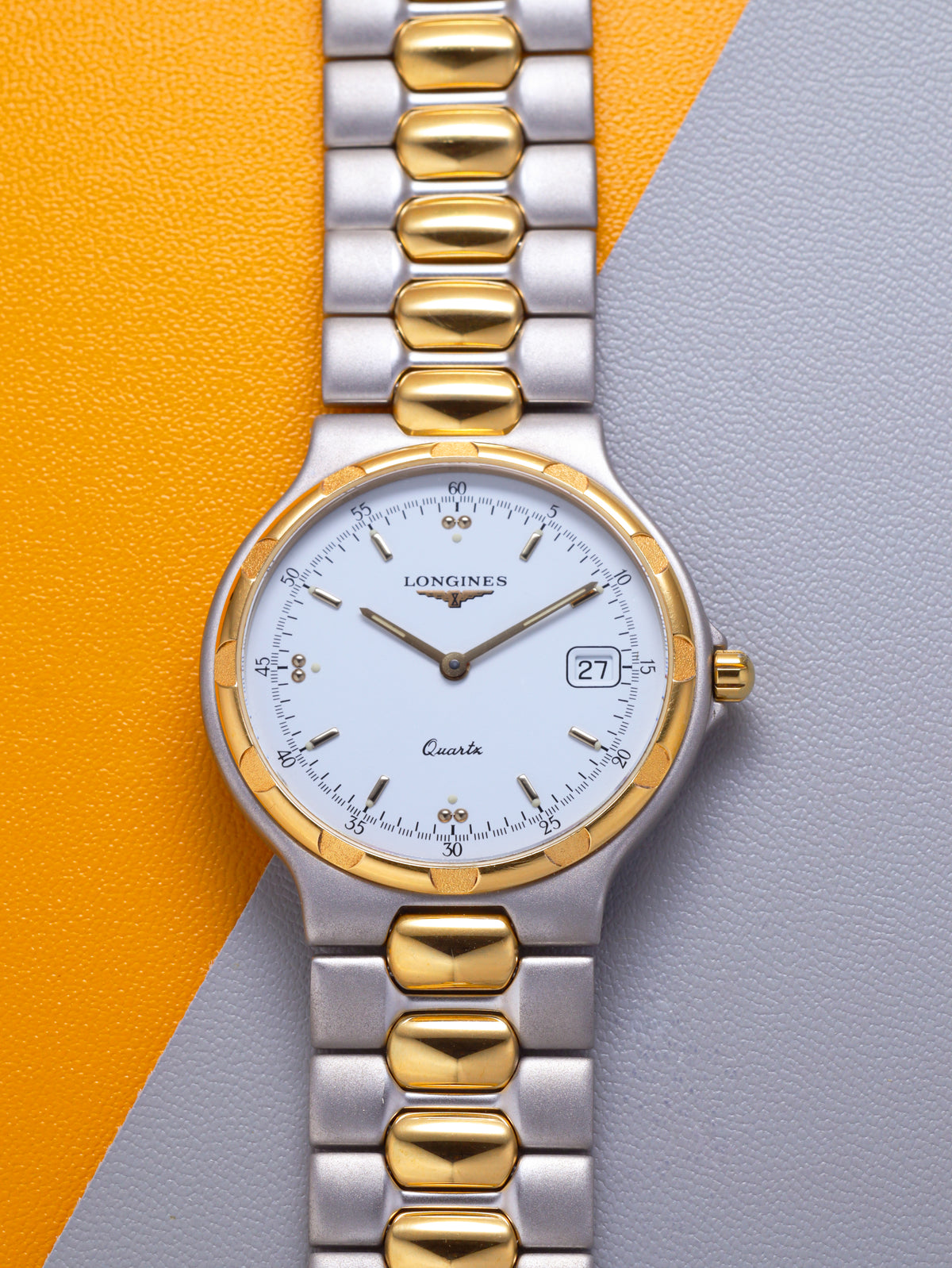 Longines Conquest Ref. L1.614.3 Two-Tone Bracelet (Circa Late 1990s)