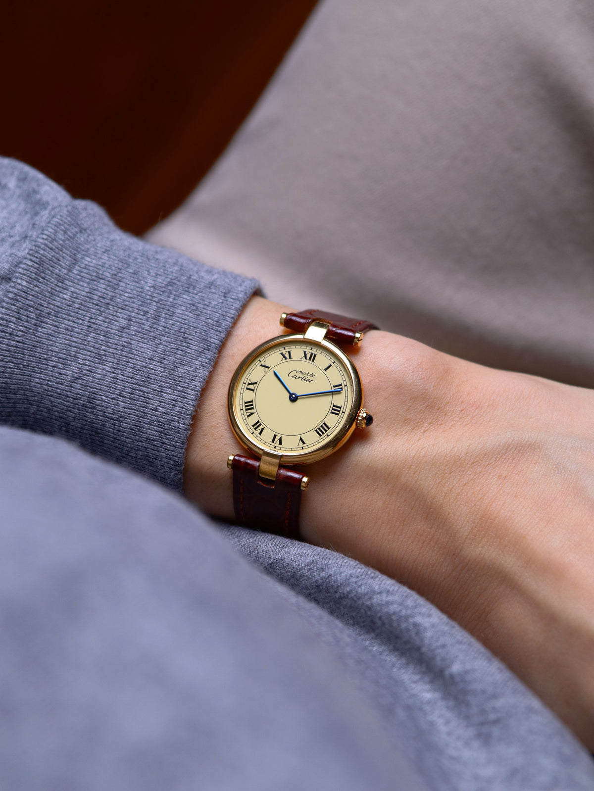 Cartier Vendôme Vermeil Ref. 590003 ‘Lemon Roman’ (Circa 1990s)