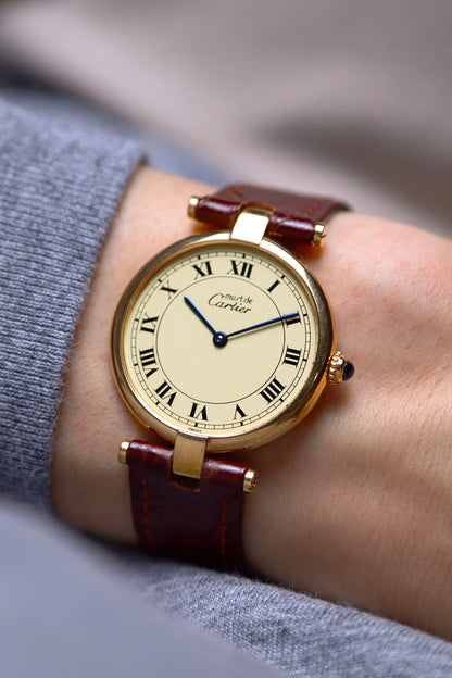 Cartier Vendôme Vermeil Ref. 590003 ‘Lemon Roman’ (Circa 1990s)
