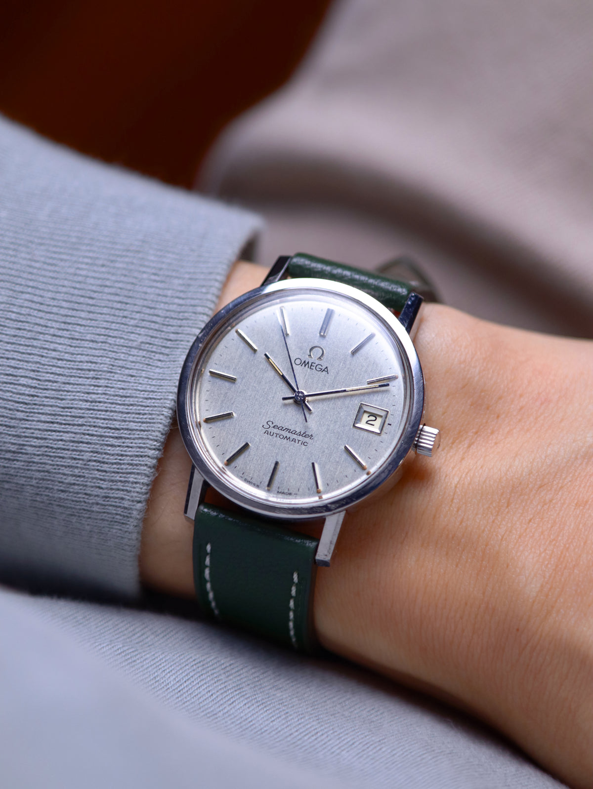 Omega Seamaster Automatic Ref. 166.0202 ‘Linen Dial’ (Circa Early 1970s)