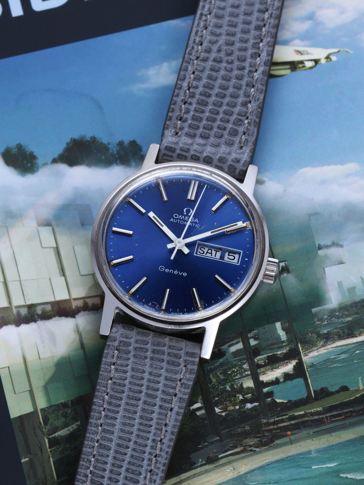 Omega De Ville Day-Date Ref. 166.0162 ‘Steel Blue’ (Circa 1973)