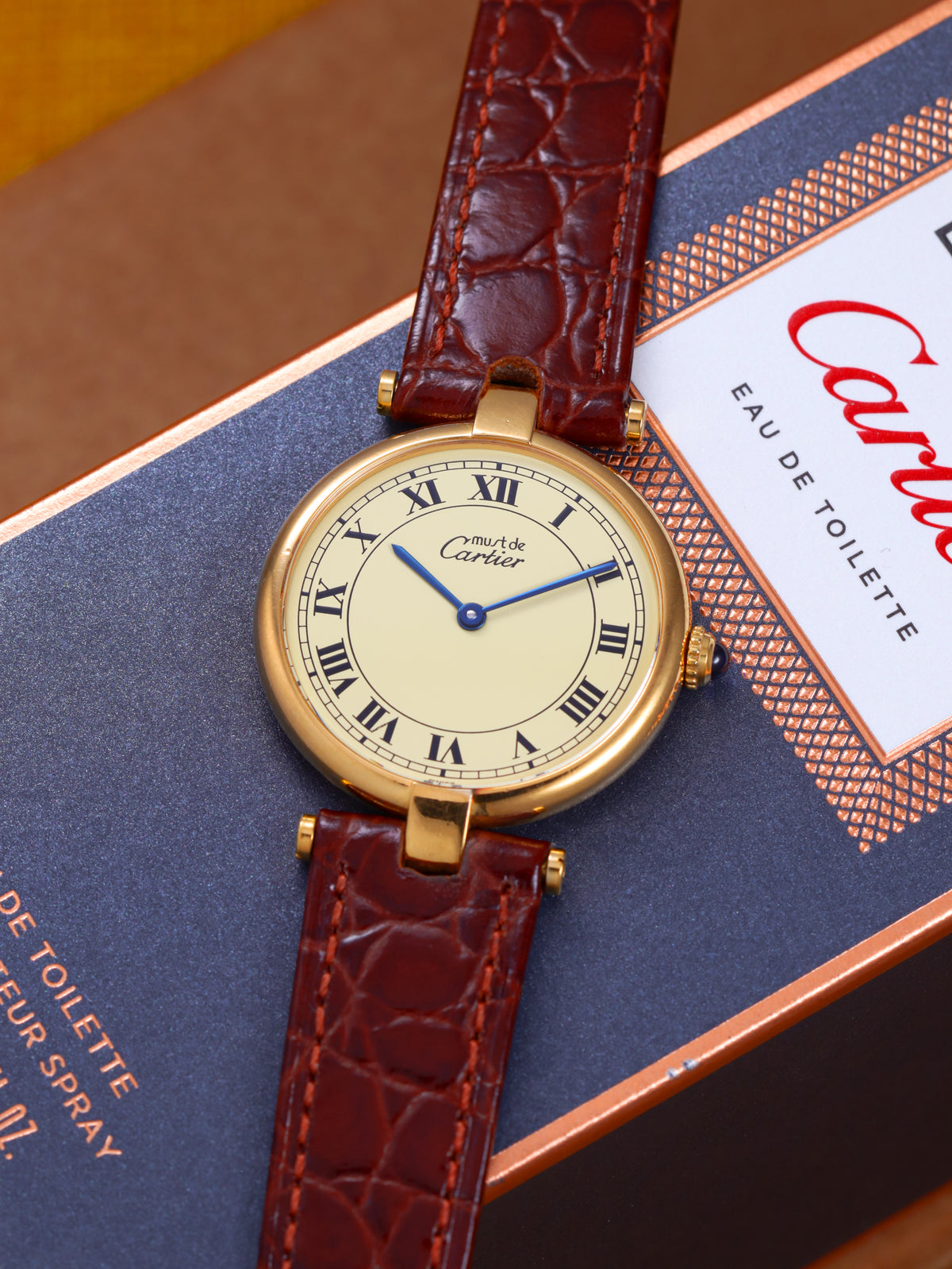 Cartier Vendôme Vermeil Ref. 590003 ‘Lemon Roman’ (Circa 1990s)