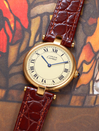Cartier Vendôme Vermeil Ref. 590003 ‘Lemon Roman’ (Circa 1990s)