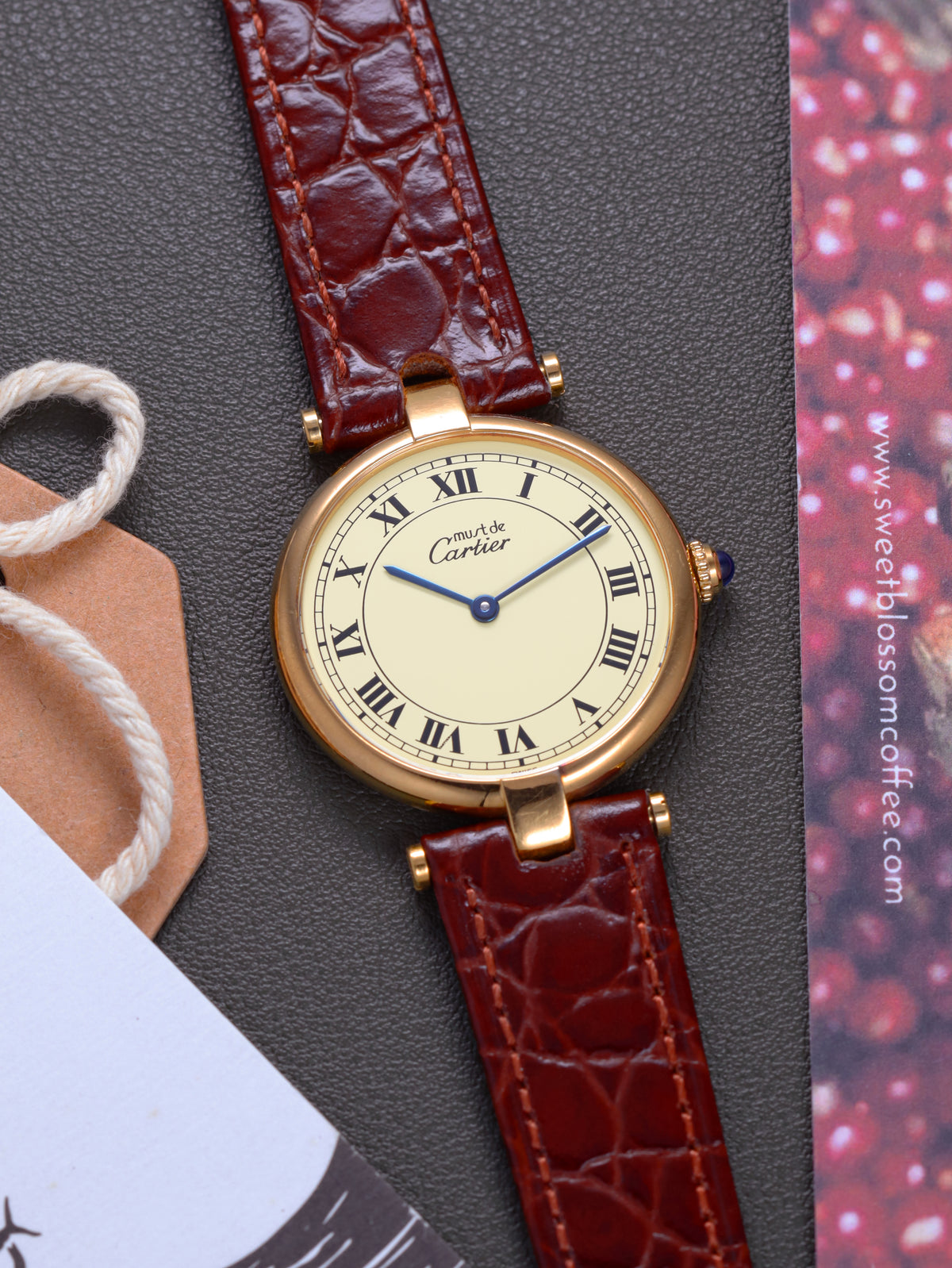Cartier Vendôme Vermeil Ref. 590003 ‘Lemon Roman’ (Circa 1990s)