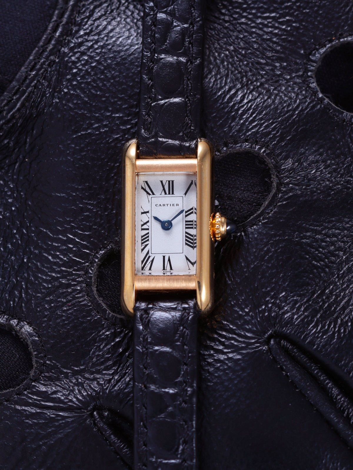 Cartier Tank Allongée Small Ref. 828004 18k Yellow Gold (Circa 1990s)