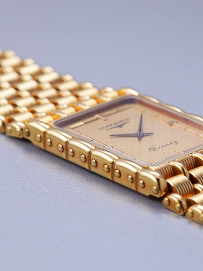 Longines Art Deco Tank Ref. MZ5712 'Champagne Dial' (Circa 1980s)