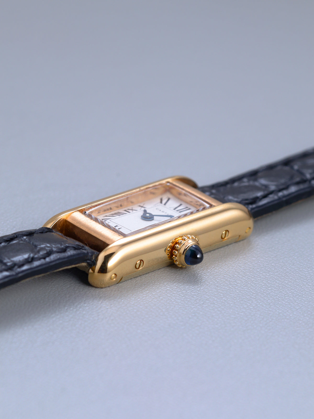 Cartier Tank Allongée Small Ref. 828004 18k Yellow Gold (Circa 1990s)