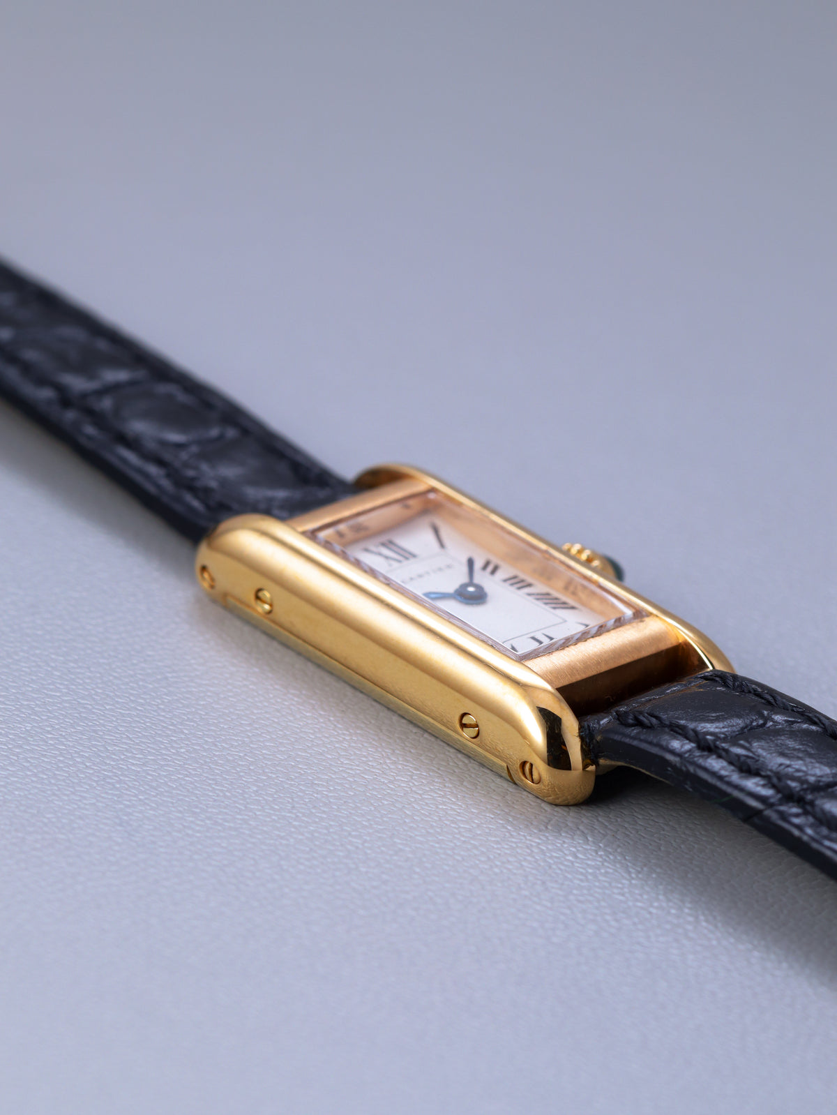 Cartier Tank Allongée Small Ref. 828004 18k Yellow Gold (Circa 1990s)
