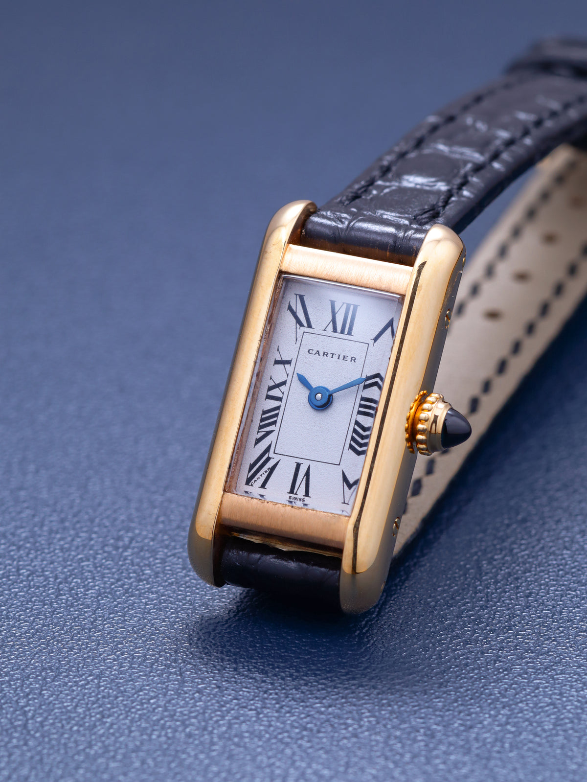 Cartier Tank Allongée Small Ref. 828004 18k Yellow Gold (Circa 1990s)