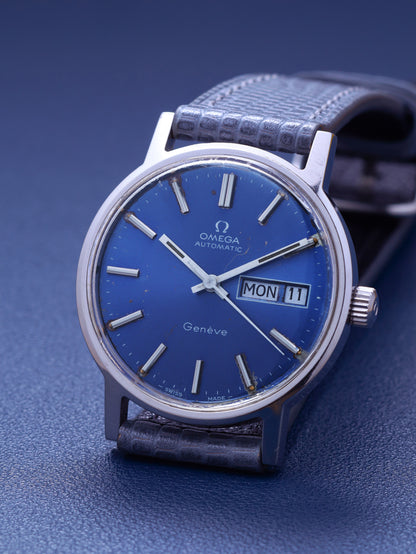 Omega De Ville Day-Date Ref. 166.0162 ‘Steel Blue’ (Circa 1973)