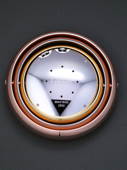 Cartier Trinity De Cartier Desk Clock Ref. 2859 (Circa Mid-2000s)