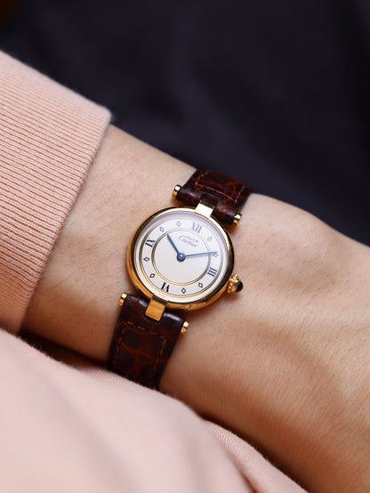 Cartier Vendôme Vermeil SM Ref. 590004 (Circa 1989)