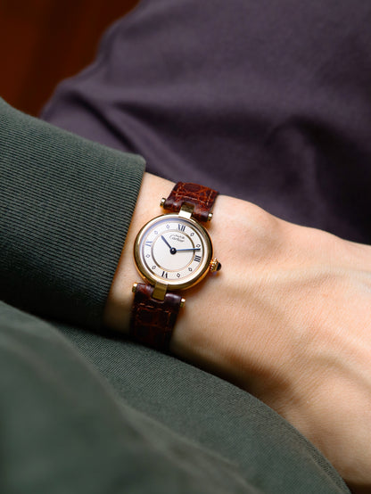 Cartier Vendôme Vermeil SM Ref. 590004 (Circa 1989)