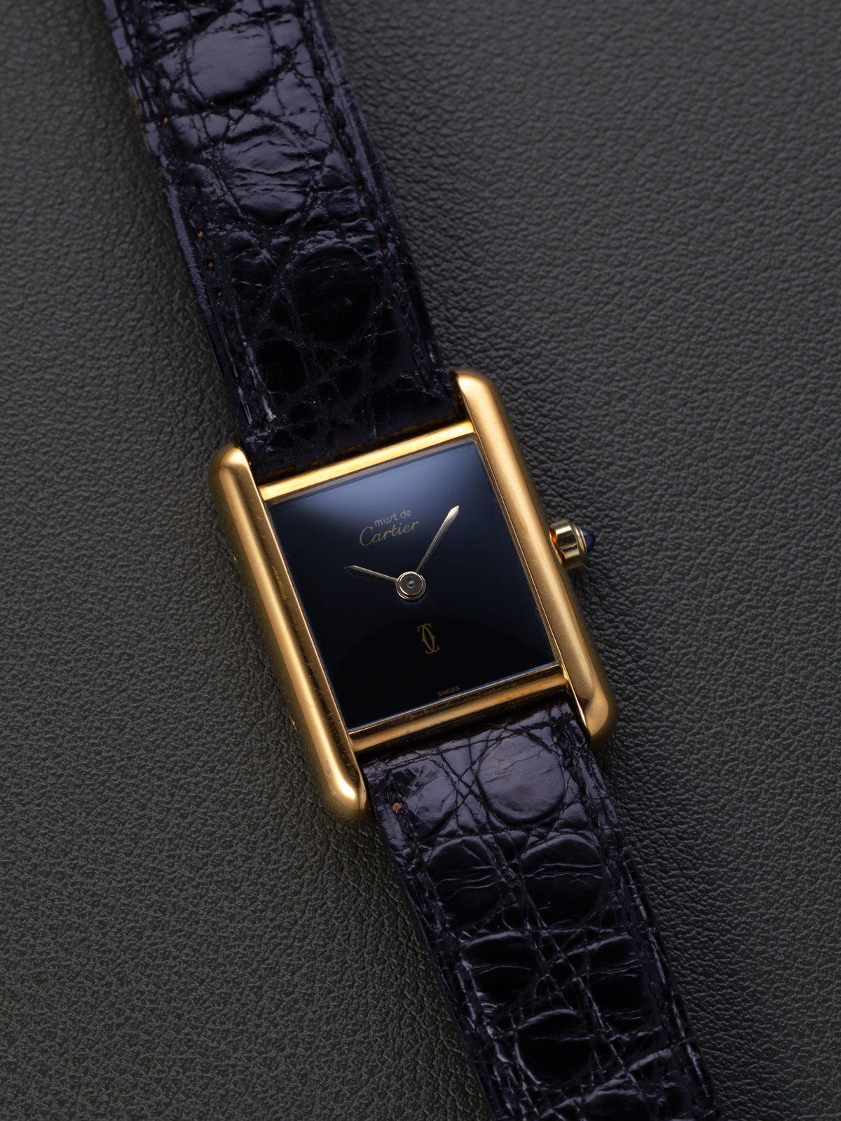 Cartier Must De Cartier Tank Vermeil SM Ref. 366001 (Circa 1990s)