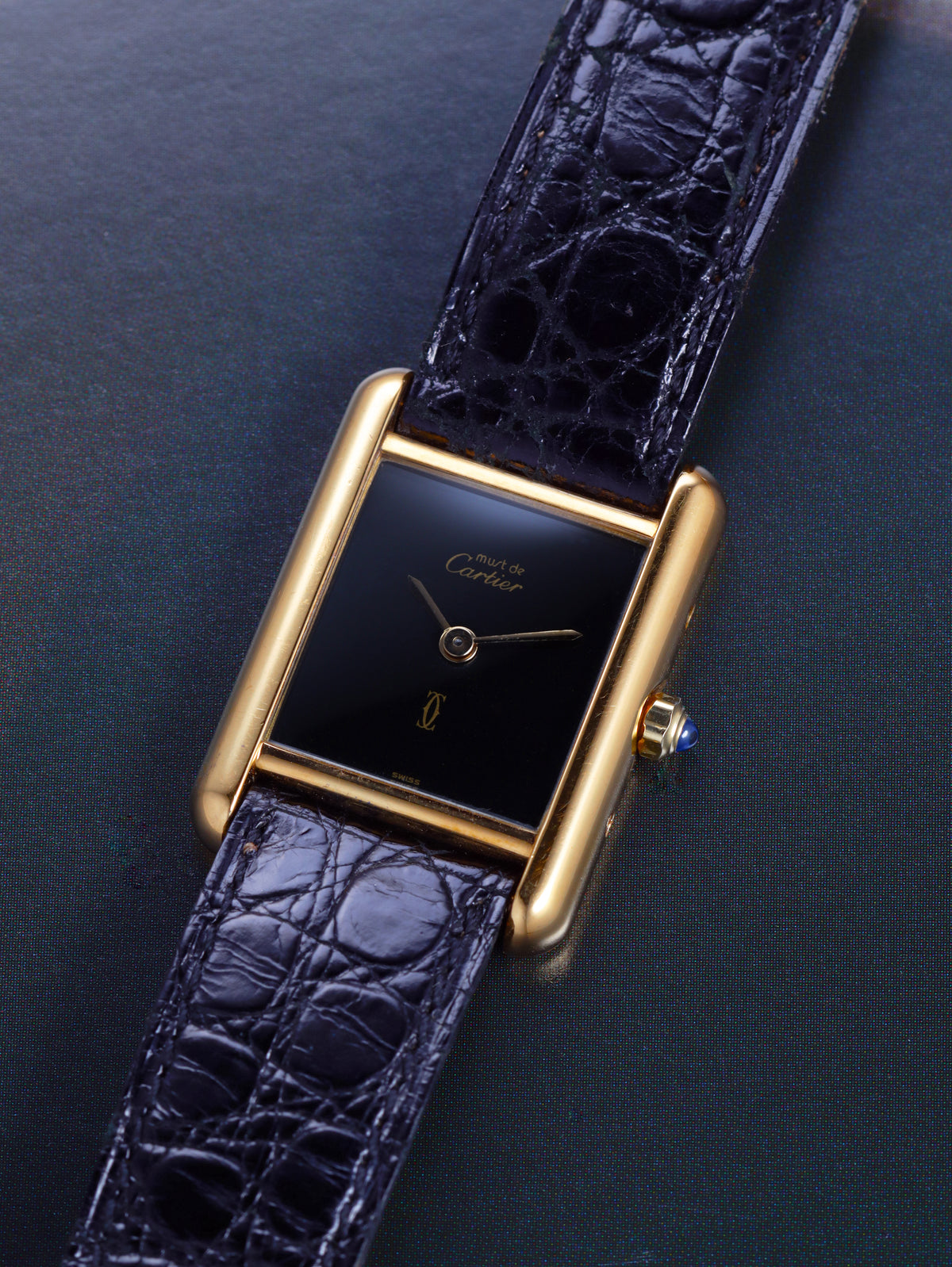Cartier Must De Cartier Tank Vermeil SM Ref. 366001 (Circa 1990s)