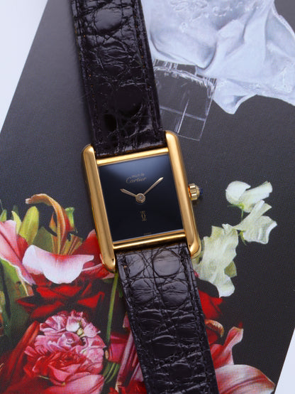 Cartier Must De Cartier Tank Vermeil SM Ref. 366001 (Circa 1990s)