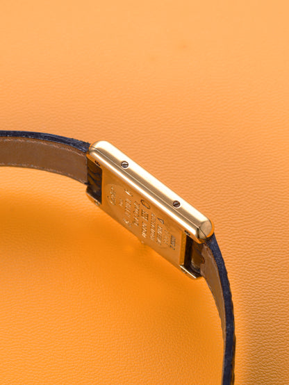 Cartier Must De Cartier Tank Vermeil SM Ref. 366001 (Circa 1990s)