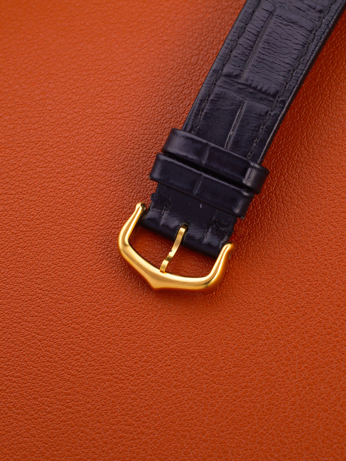 Cartier Must De Cartier Tank Vermeil LM Ref. 590005 Black Dial (Circa 1990s)